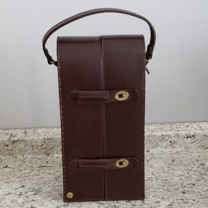 GATTORNA Double Wine Leather Case